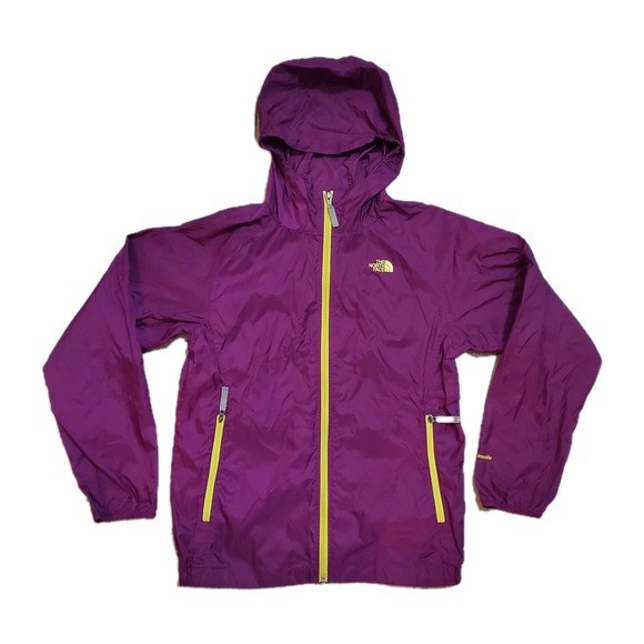 The North Face HYDRENALITE Girls XL 18 Purple Athletic Running WindBreaker TNF - Picture 3 of 13